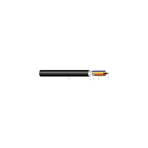 Southwire Portable Cord, SJTOW, 18 AWG, 3 C, Black, PVC, Stranded, 300V, Indoor/Outdoor, 5500 ft 56653701 - main